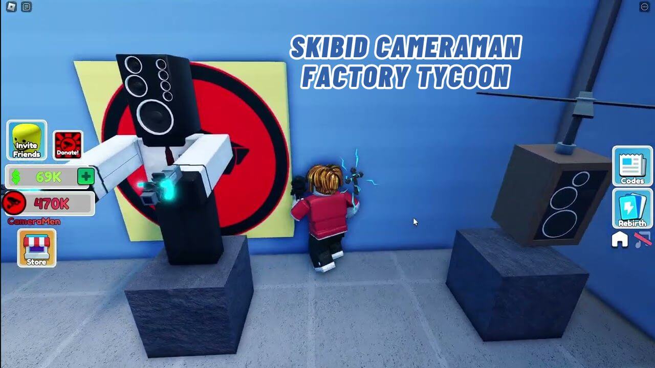 Skibid Cameraman Factory Tycoon Codes